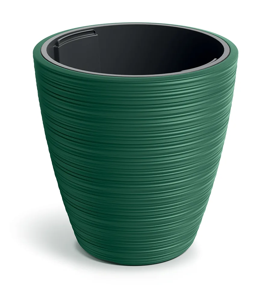 Plantepotte DBVR400 Vena Round – pinjegrønn — hovedbilde