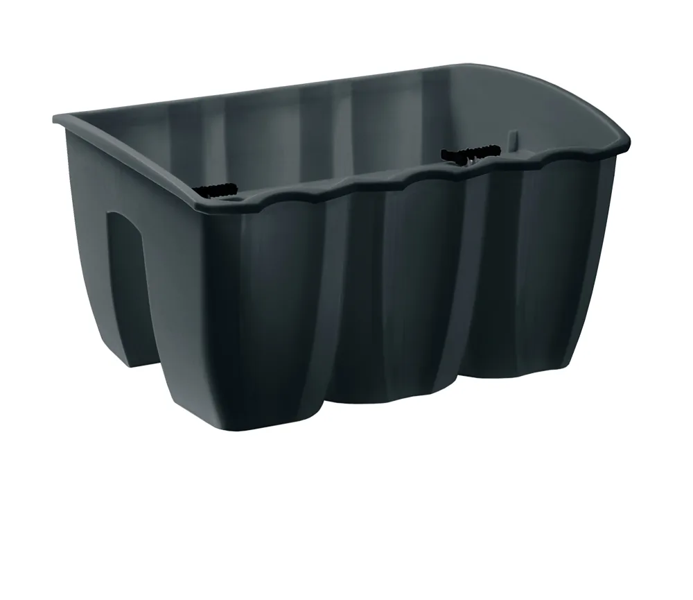 Plantepotte DCRO400 Crown – antrasitt — hovedbilde
