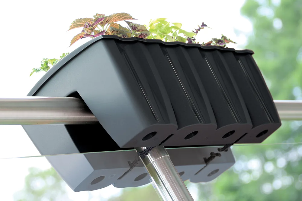 Plantepotte DCRO600 Crown – antrasitt — hovedbilde