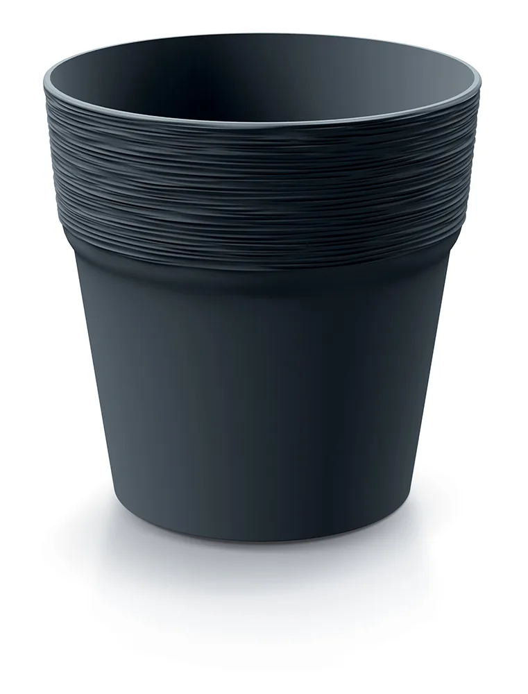 Plantepotte DFA120 Furu Round – antrasitt — hovedbilde