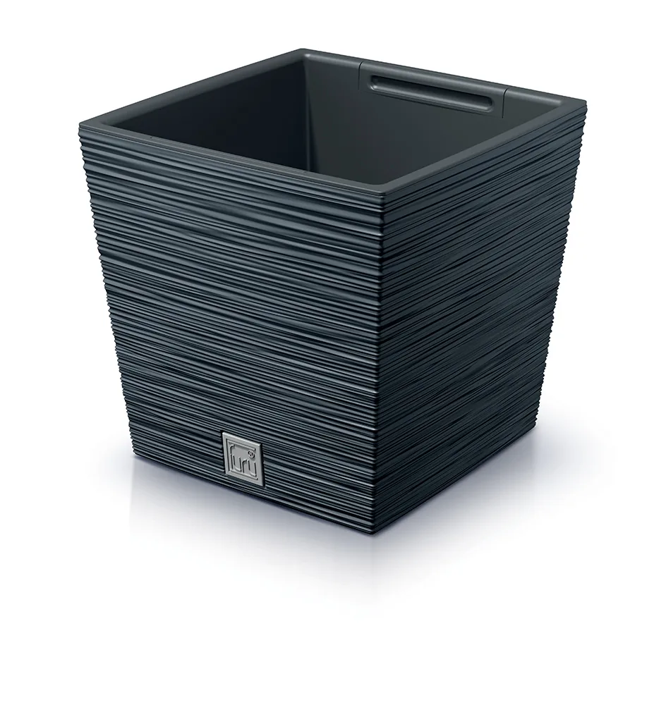 Plantepotte DFS240 Furu Square Low – antrasitt — hovedbilde