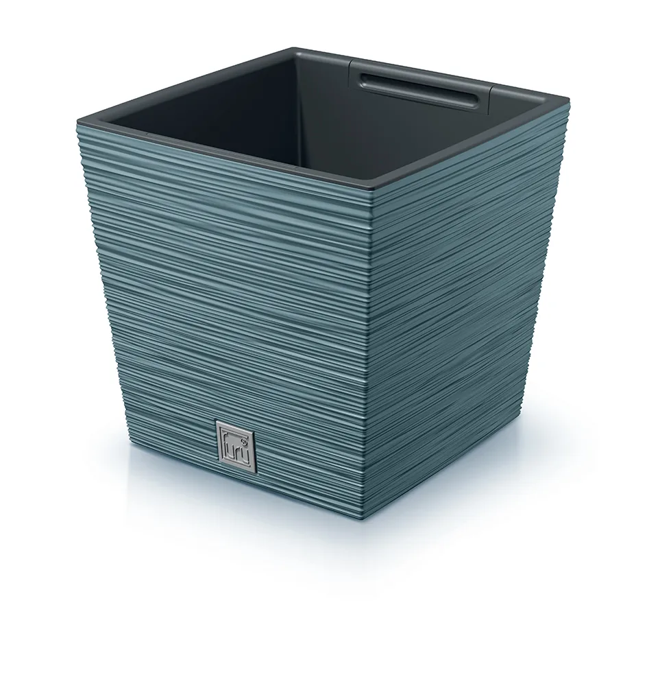 Plantepotte DFS240 Furu Square Low – skandinavisk blå — hovedbilde