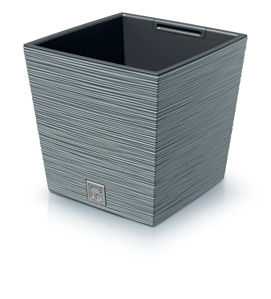 Plantepotte DFS300 Furu Square Low – betong — hovedbilde