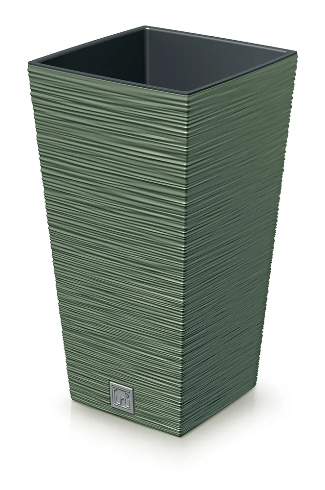 Plantepotte DFSH200 Furu Square – jordgrønn — hovedbilde
