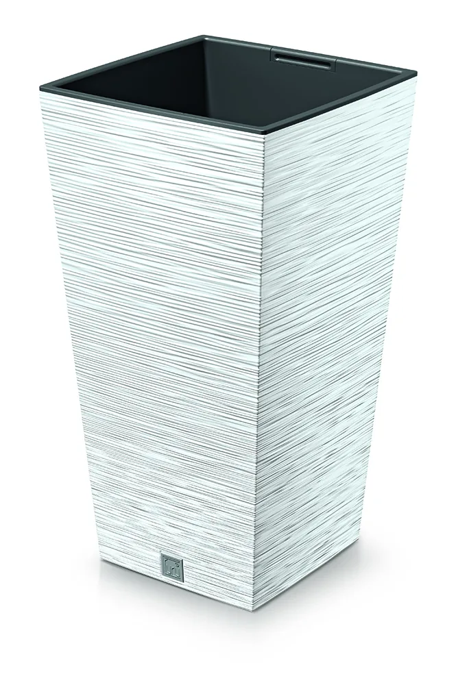Plantepotte DFSH400 Furu Square – hvit — hovedbilde