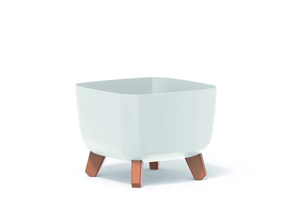 Plantepotte DGQL240 Gracia Square – hvit — hovedbilde