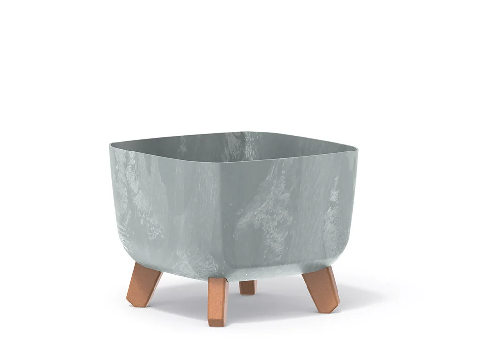 Plantepotte DGQL240E Gracia Square Beton Effect – betong — hovedbilde