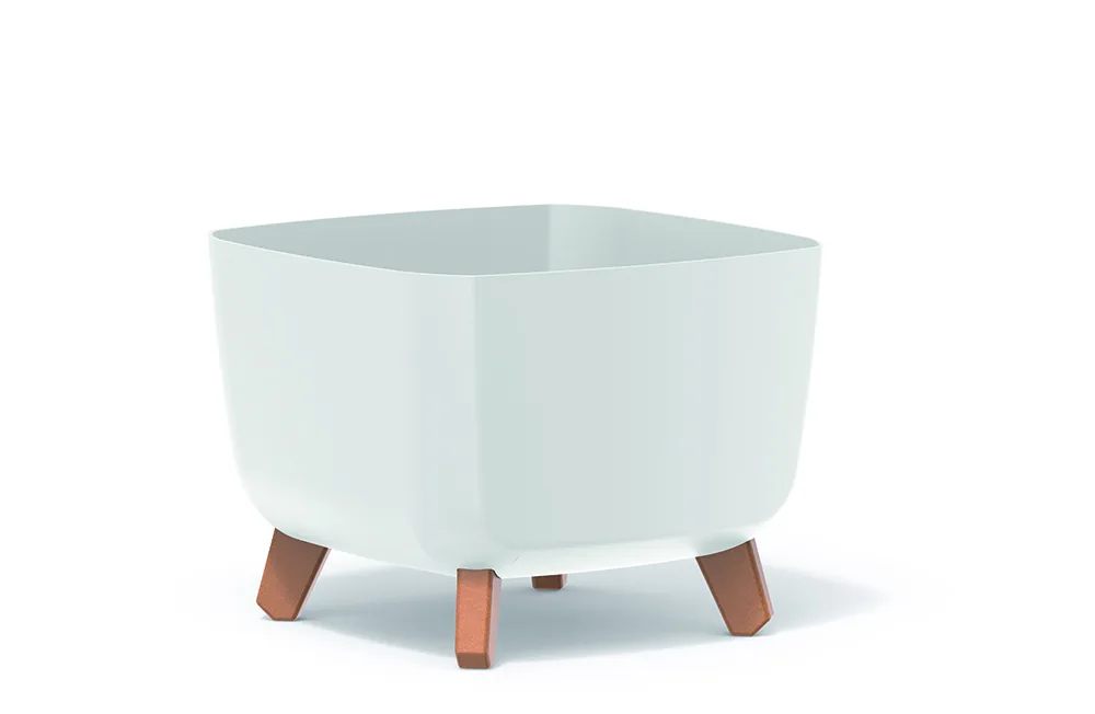 Plantepotte DGQL300 Gracia Square – hvit — hovedbilde