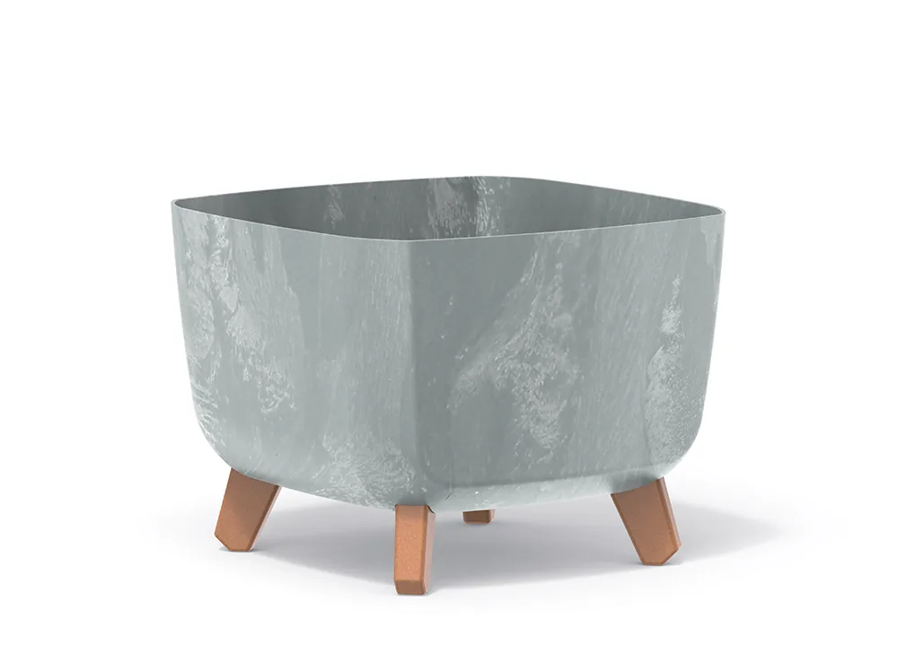 Plantepotte DGQL300E Gracia Square Beton Effect – betong — hovedbilde