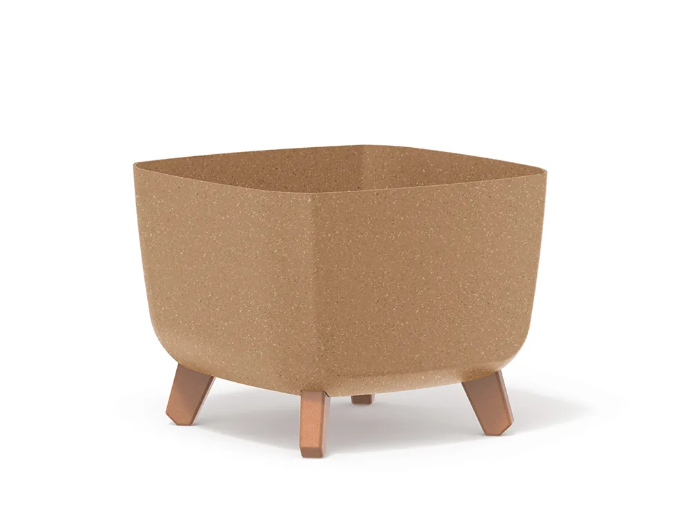 Plantepotte DGQL300W Gracia Square Wood – WPC natur (FSC) — hovedbilde