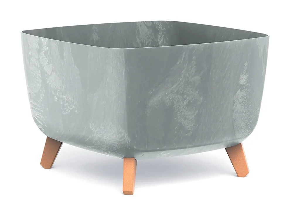 Plantepotte DGQL400E Gracia Square Beton Effect – betong — hovedbilde