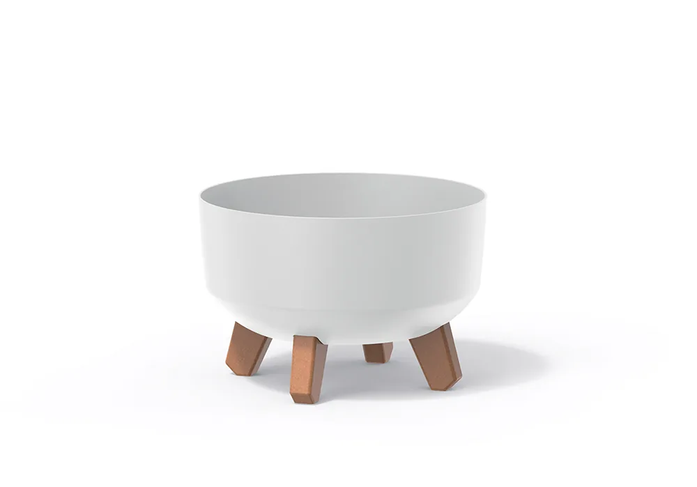 Plantepotte DGRL240L Gracia Low – hvit — hovedbilde