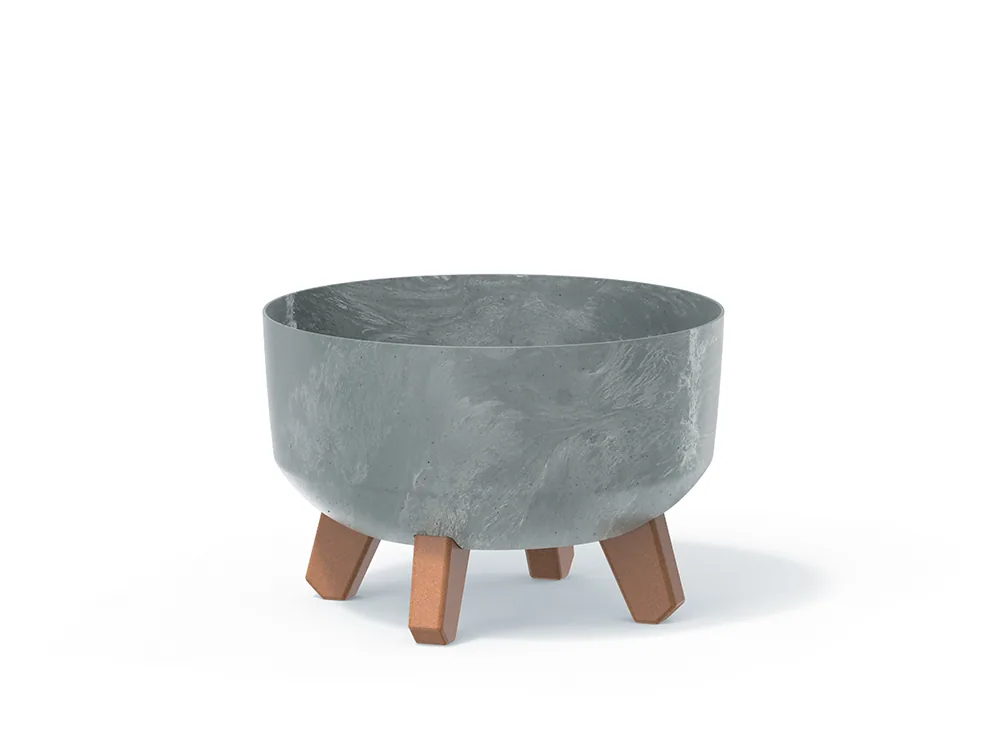 Plantepotte DGRL240LE Gracia Low Beton Effect – betong — hovedbilde