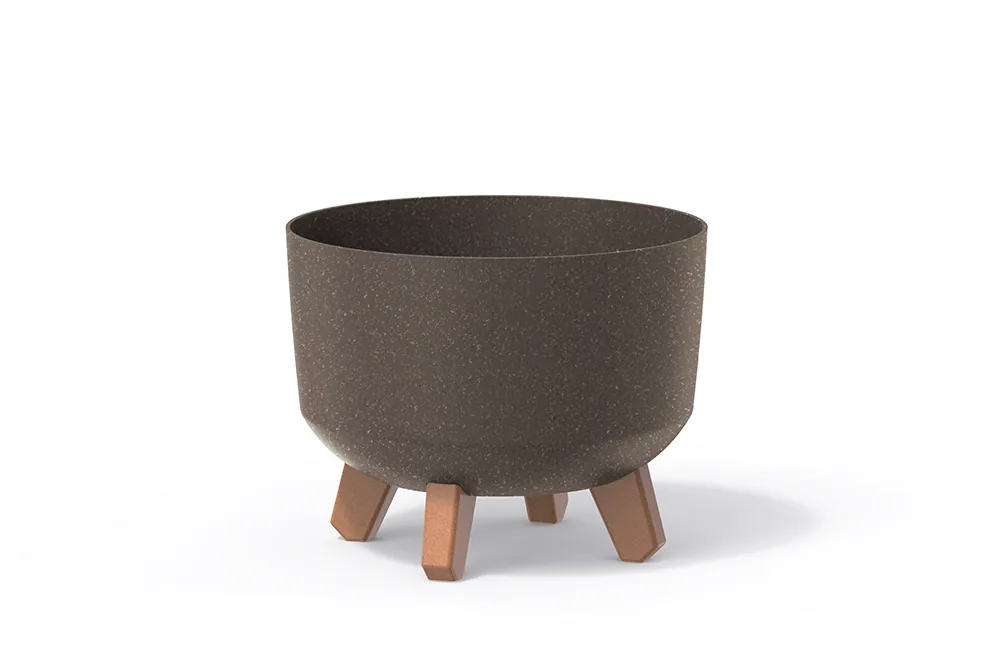 Plantepotte DGRL240W Gracia Wood Standard – WPC kaffe (FSC) — hovedbilde