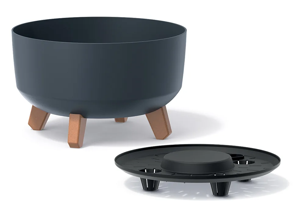 Plantepotte DGRL300L Gracia Low – antrasitt — hovedbilde