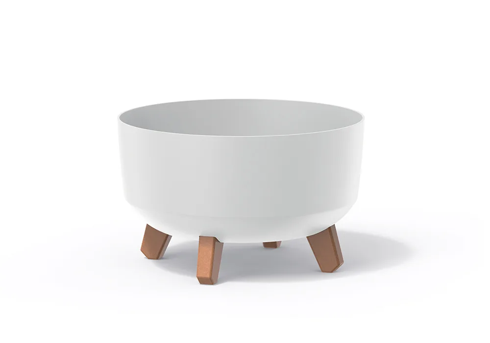 Plantepotte DGRL300L Gracia Low – hvit — hovedbilde