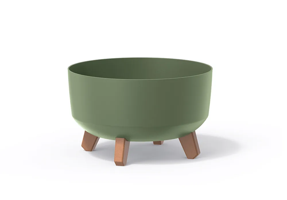 Plantepotte DGRL300L Gracia Low – jordgrønn — hovedbilde