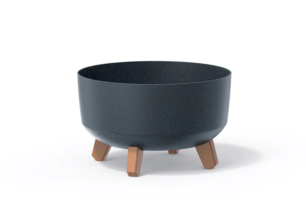 Plantepotte DGRL300LW Gracia Low Wood – WPC antrasitt (FSC) — hovedbilde