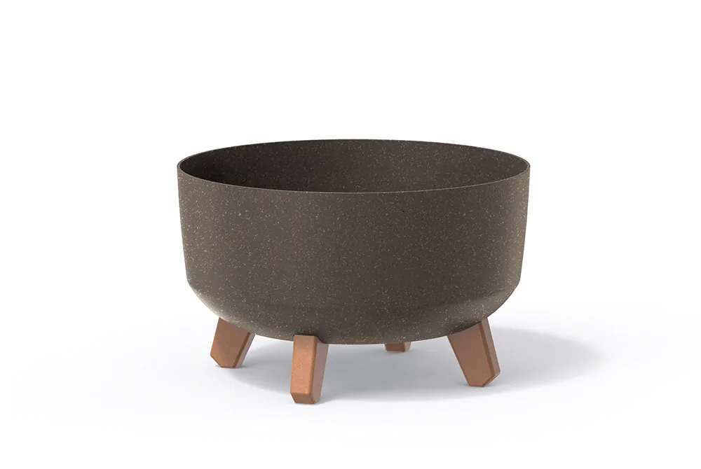 Plantepotte DGRL300LW Gracia Low Wood – WPC kaffe (FSC) — hovedbilde