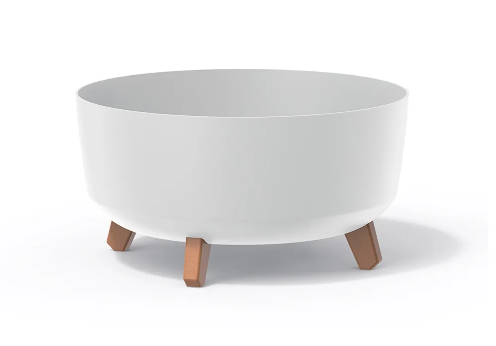 Plantepotte DGRL400L Gracia Low – hvit — hovedbilde