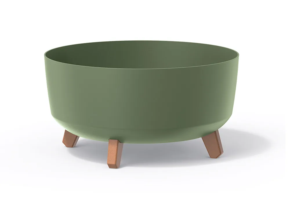 Plantepotte DGRL400L Gracia Low – jordgrønn — hovedbilde