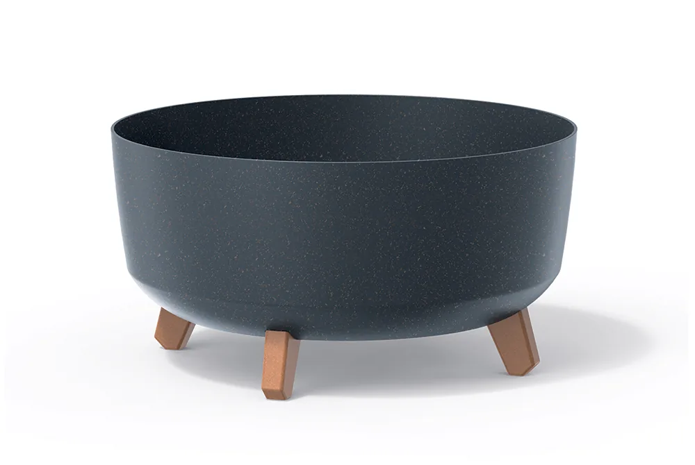 Plantepotte DGRL400LW Gracia Low Wood – WPC antrasitt (FSC) — hovedbilde