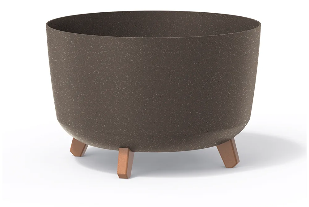 Plantepotte DGRL400W Gracia Wood Standard – WPC kaffe (FSC) — hovedbilde