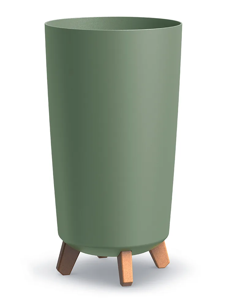Plantepotte DGTL240 Gracia Tubus Slim – jordgrønn — hovedbilde
