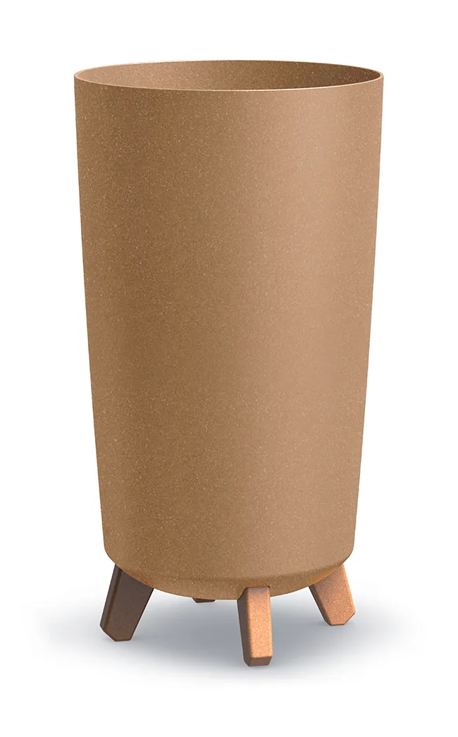 Plantepotte DGTL240W Gracia Tubus Slim Wood – WPC natur (FSC) — hovedbilde