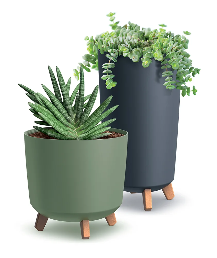 Plantepotte DGTL300L Gracia Tubus – jordgrønn — hovedbilde