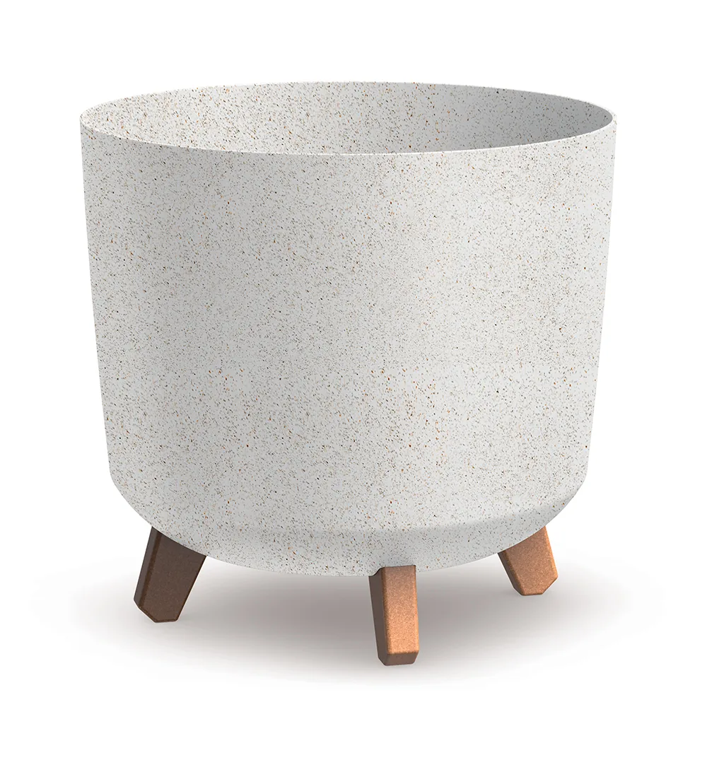 Plantepotte DGTL300LW Gracia Wood – WPC hvit (FSC) — hovedbilde