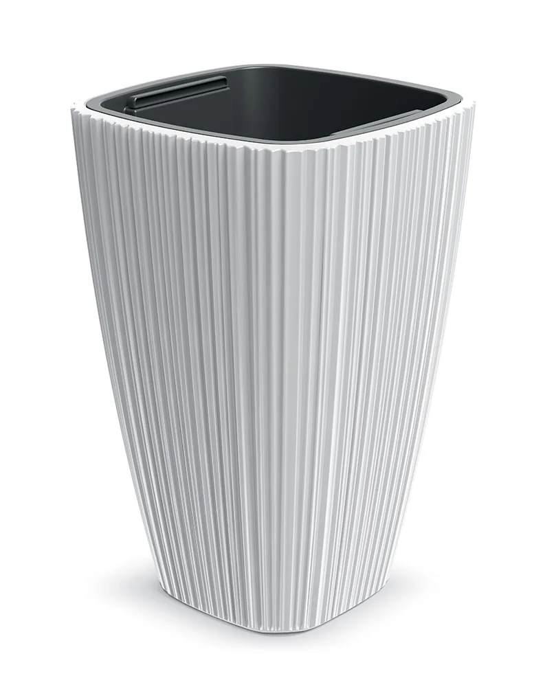 Plantepotte DHOS300 Oro Square – hvit — hovedbilde