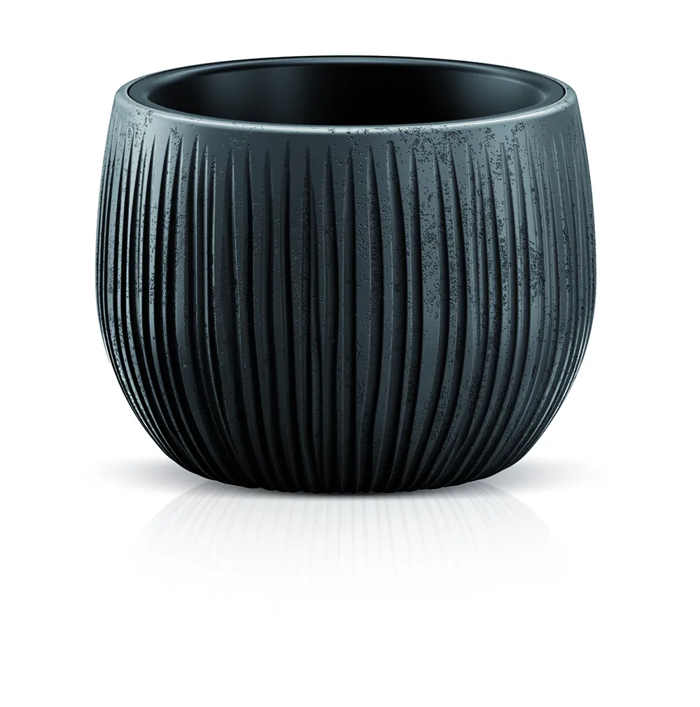 Plantepotte DKB150 Beton Bowl – svart betong — hovedbilde