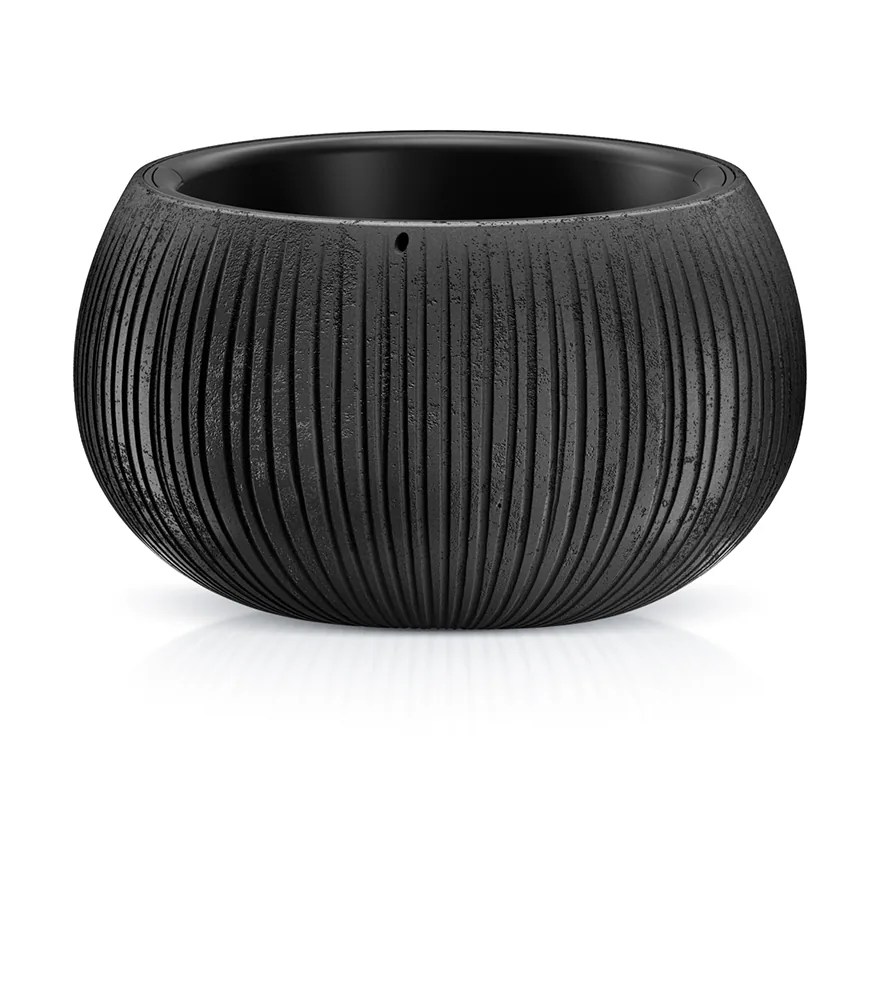 Plantepotte DKB370 Beton Bowl – svart — hovedbilde