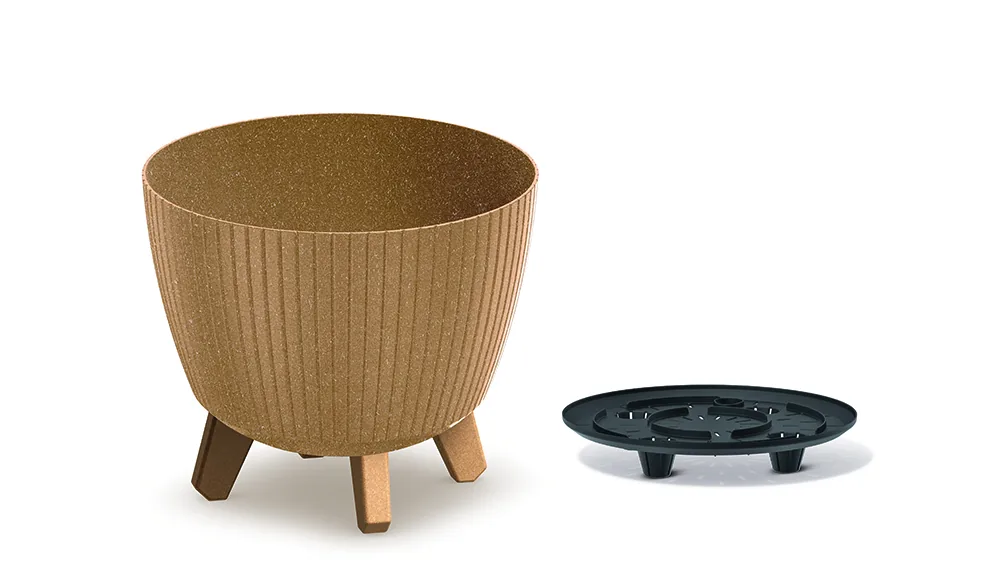 Plantepotte DLAL240W Lamia Wood – WPC natur (FSC) — hovedbilde