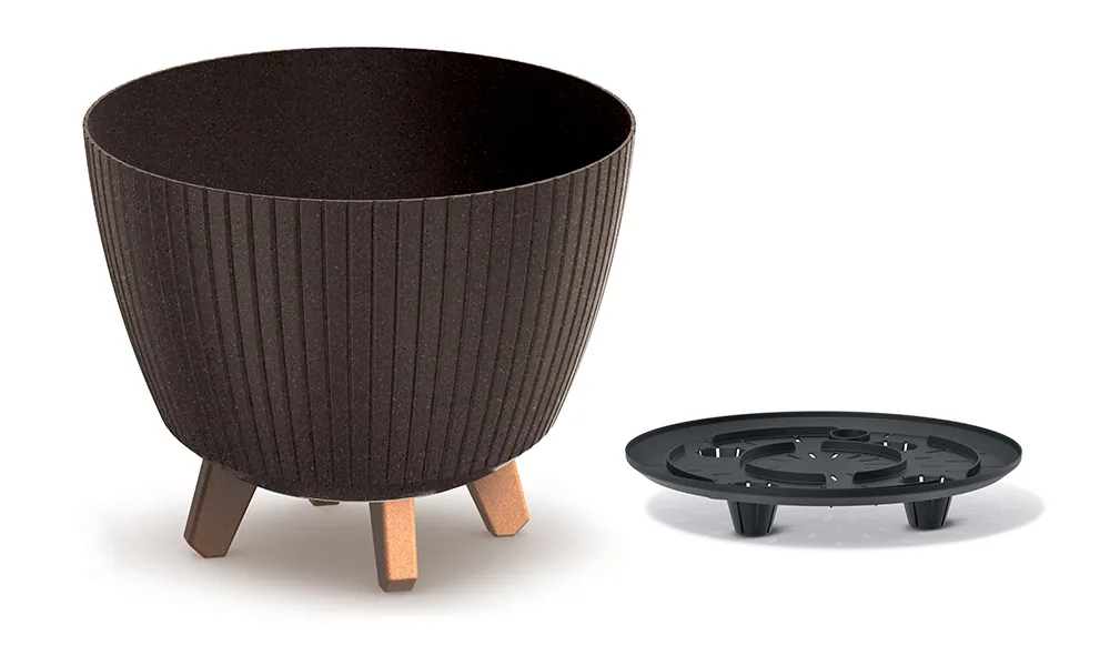 Plantepotte DLAL300W Lamia Wood – WPC kaffe (FSC) — hovedbilde