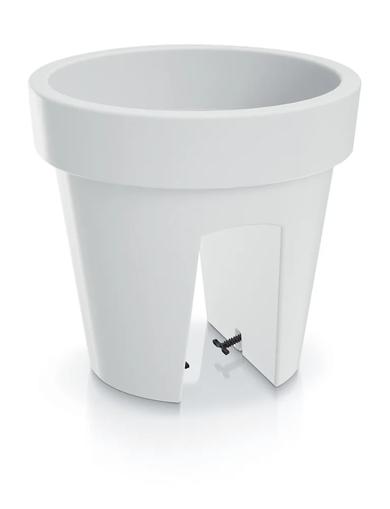 Plantepotte DLOFR250 Lofly Railing – hvit — hovedbilde
