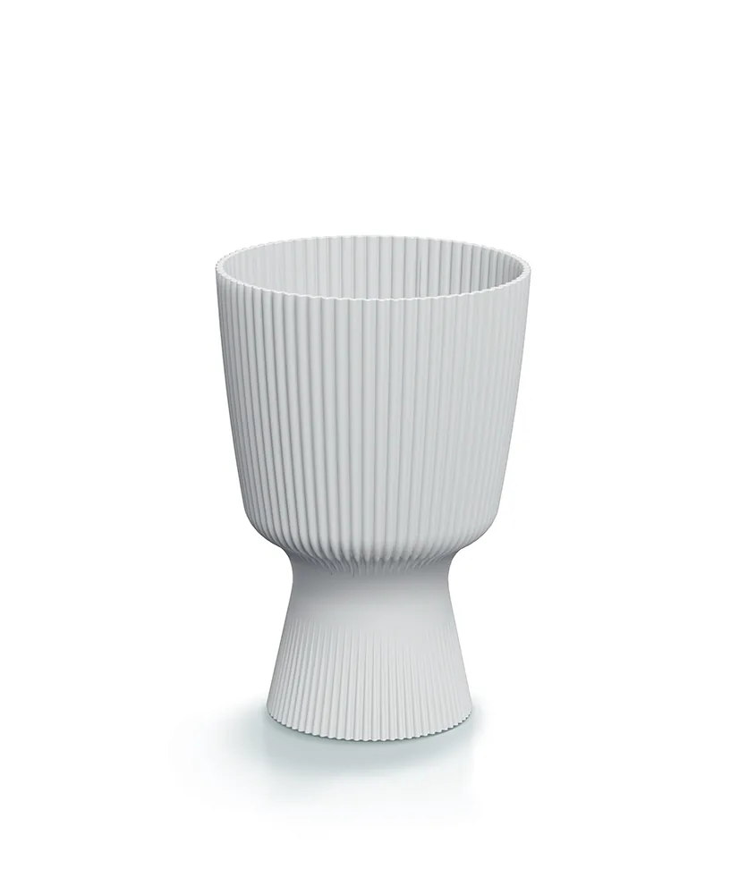 Plantepotte DMIG150 Milly Round – hvit — hovedbilde