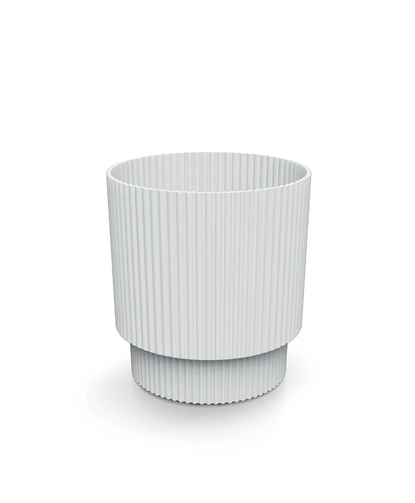 Plantepotte DMIN130 Milly Round – hvit — hovedbilde