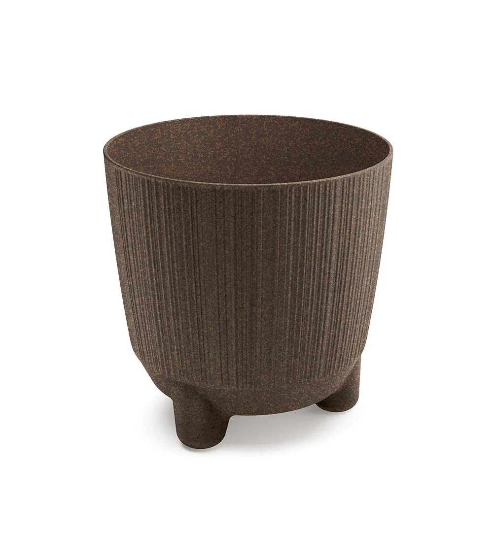 Plantepotte DRF170NW Ryfo N Wood – WPC kaffe (FSC) — hovedbilde