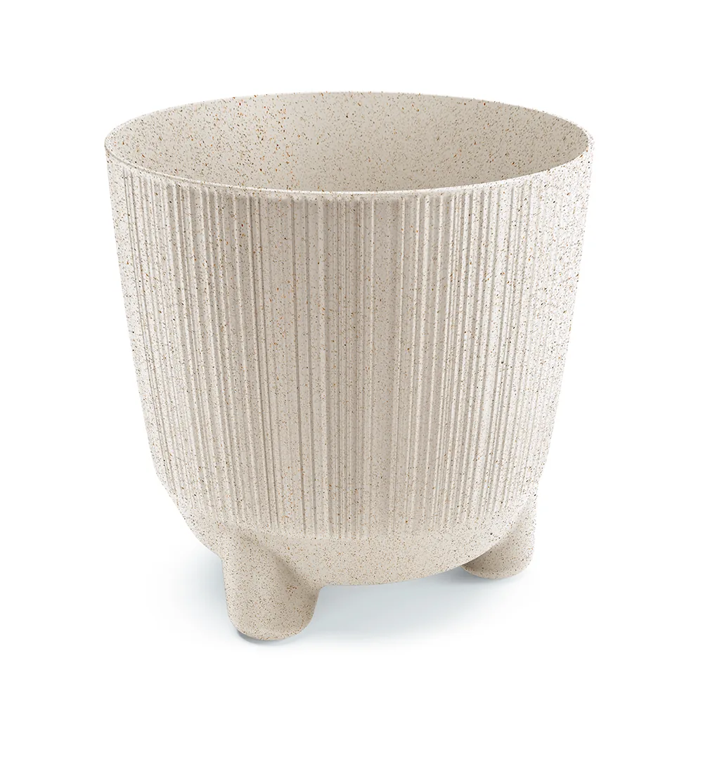 Plantepotte DRF200NW Ryfo N Wood – WPC hvit (FSC) — hovedbilde