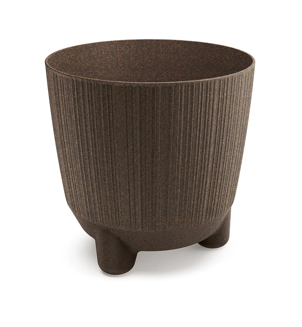 Plantepotte DRF200NW Ryfo N Wood – WPC kaffe (FSC) — hovedbilde