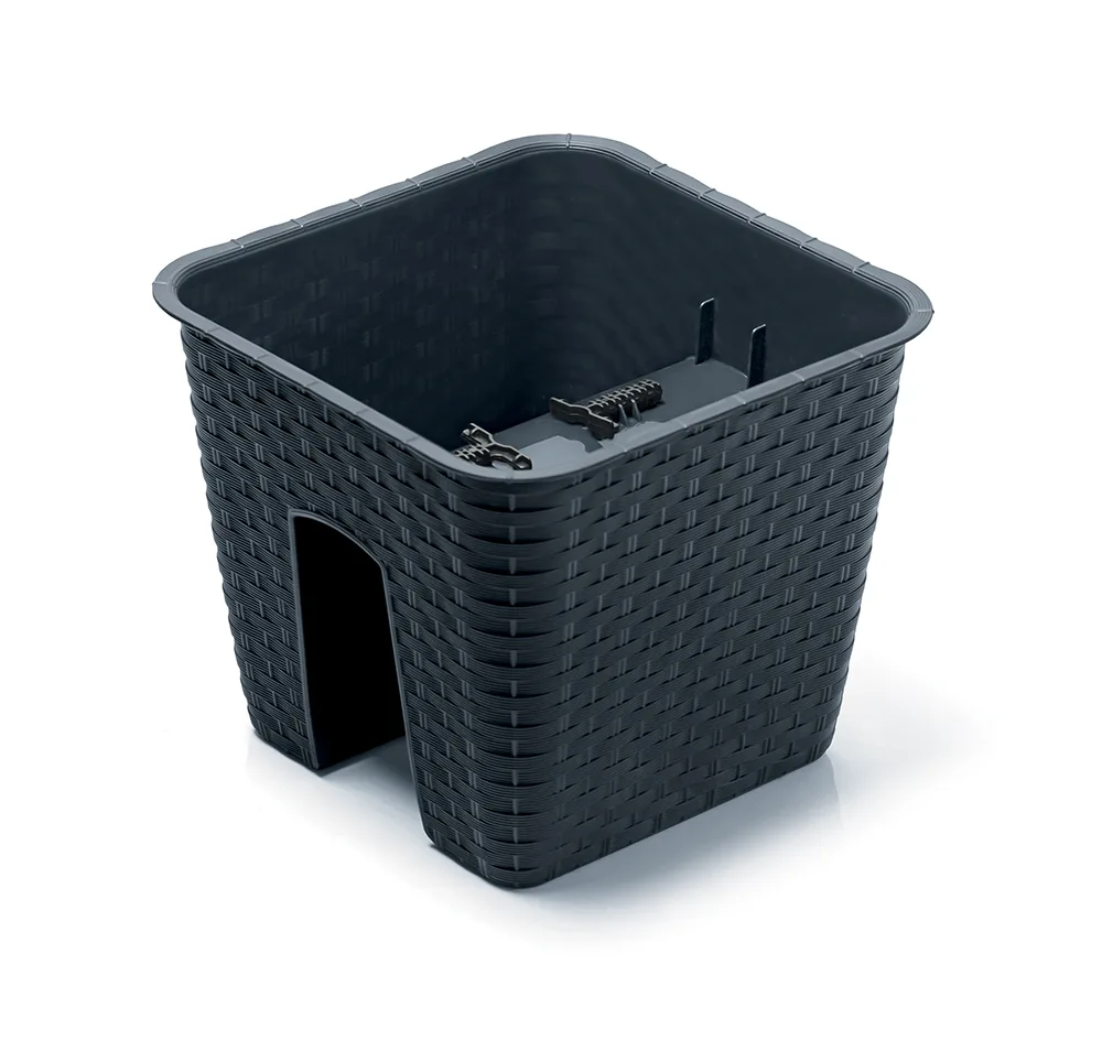 Plantepotte DRLB280 Ratolla Square – antrasitt — hovedbilde