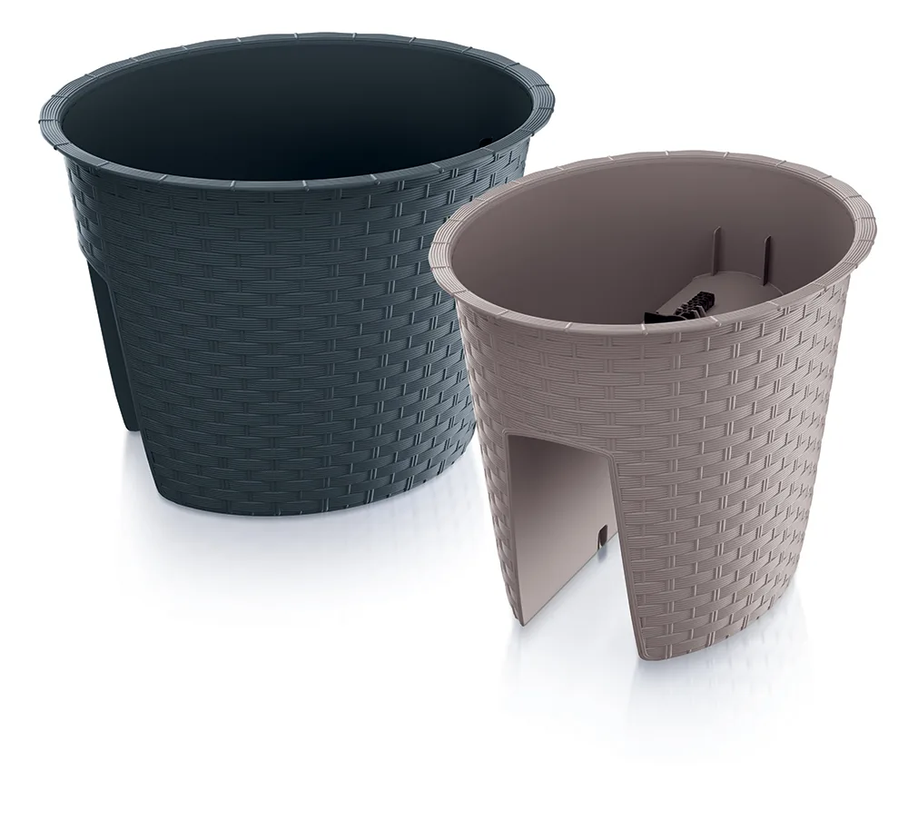 Plantepotte DRLB300 Ratolla Oval – antrasitt — hovedbilde