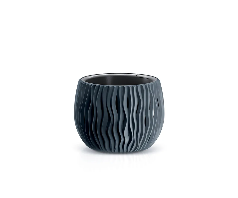 Plantepotte DSK180 Sandy Bowl – antrasitt — hovedbilde
