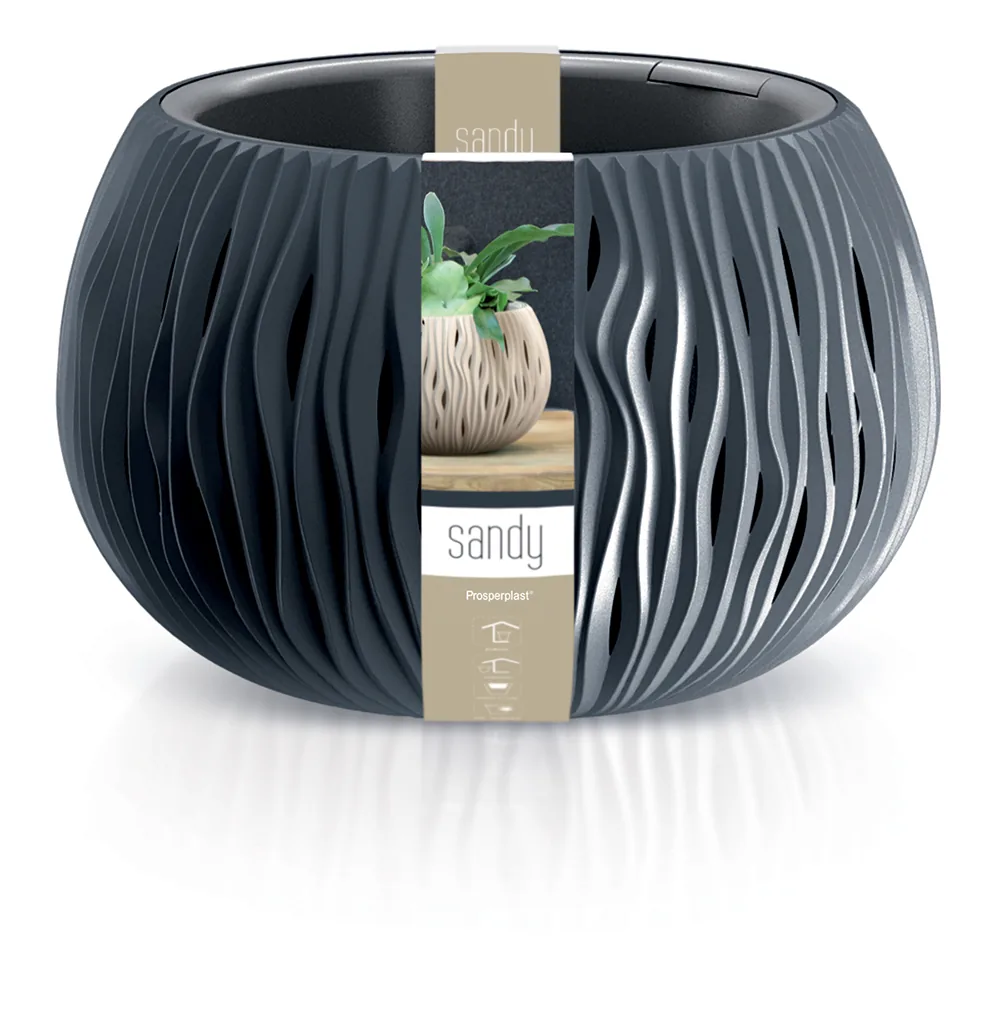 Plantepotte DSK290 Sandy Bowl – antrasitt — hovedbilde