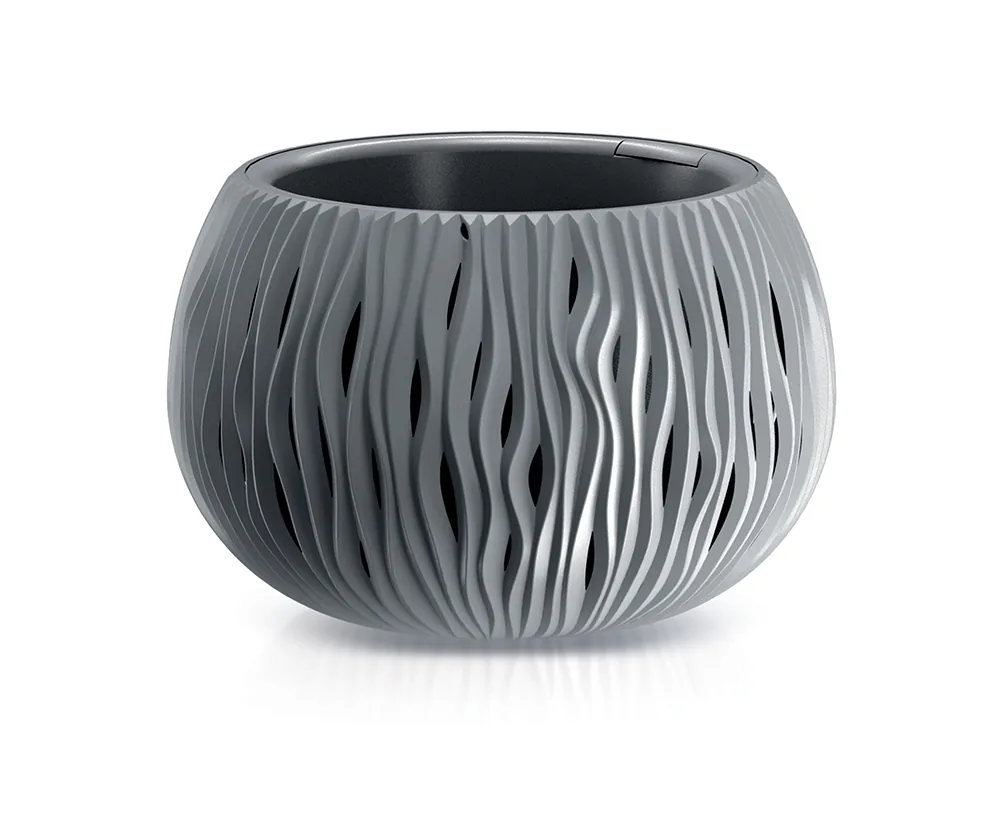 Plantepotte DSK290 Sandy Bowl – steingrå — hovedbilde