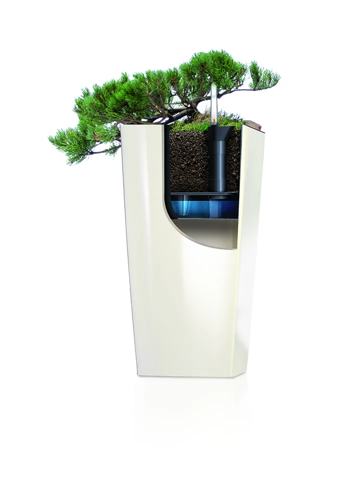 Plantepotte DURS125 Urbi Square – hvit — hovedbilde