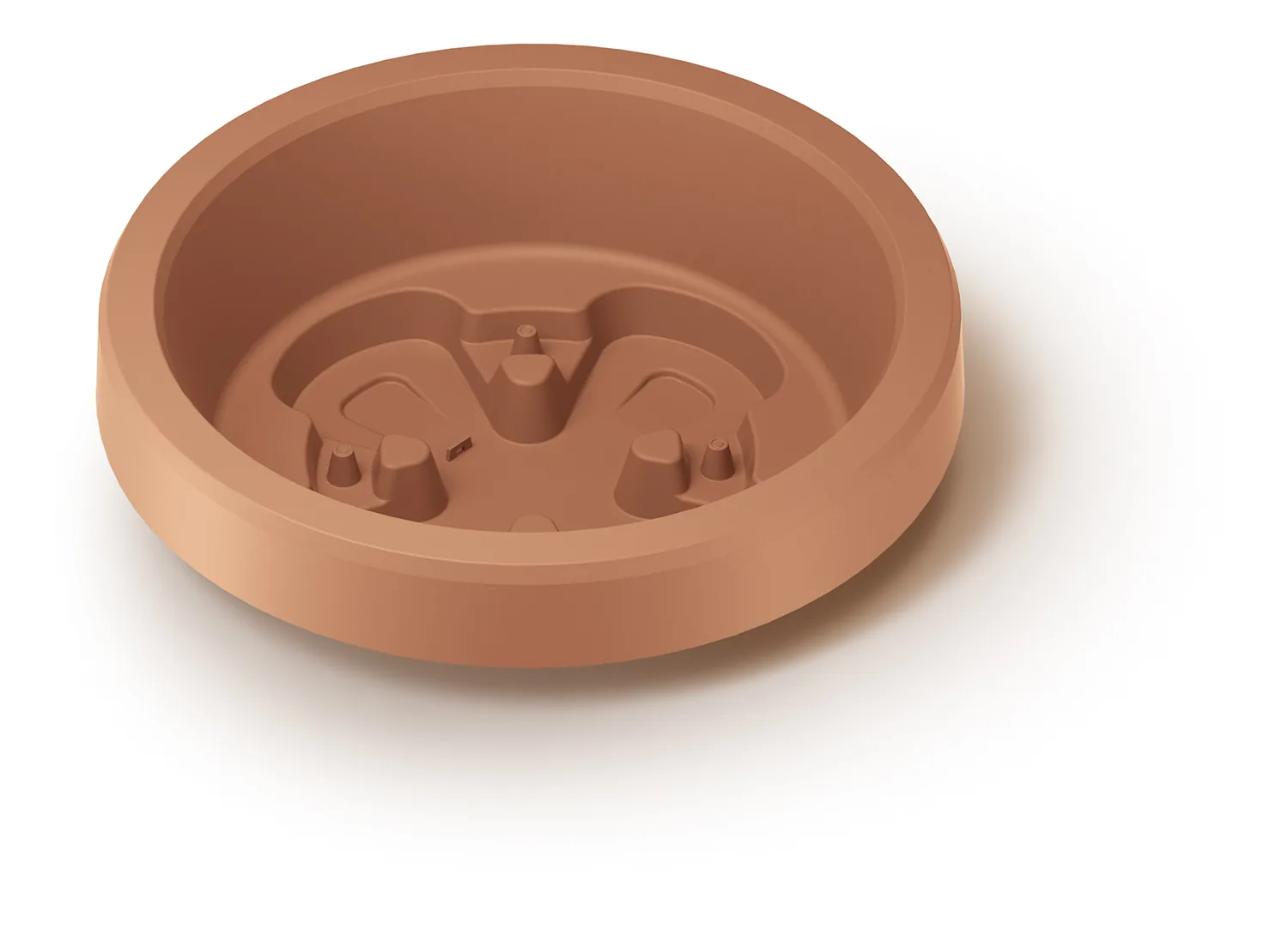 Plantepotte IPDM600 Maze Cap – teglrød — hovedbilde
