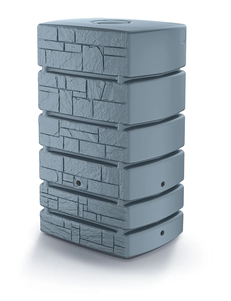 Regnvannstank IDTST500 Tower Stone – smooth gray — hovedbilde